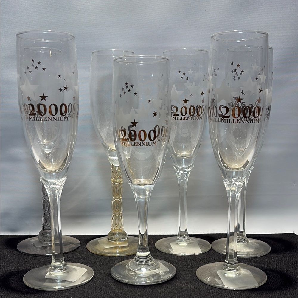 Libbey Gray and Black Drinkware Set for Elegant Dining